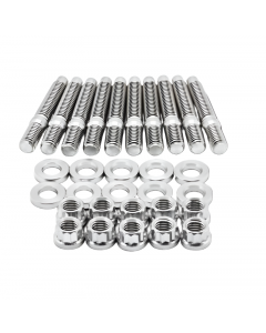 BLOX Racing SUS303 Stainless Steel Exhaust Manifold Stud Kit M8 x 1.25mm 45mm in Length - 9-piece buy in USA