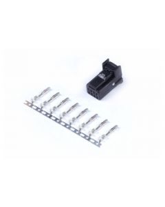 Haltech 8 Pin TYCO Black Plug & Pins buy in USA