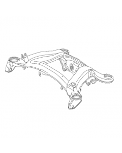 Original Mercedes-Benz Hinterachsträger C-Klasse 203 CLK 209 A2033505808 buy in USA