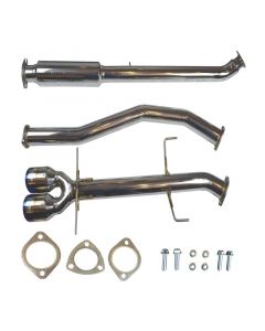 Injen 17-20 Honda Civic Si 1.5L Turbo (Sedan Only) 3in Cat-Back Stainless Steel Exhaust buy in USA