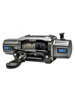 Superwinch 12000 LBS 12V DC 3/8in x 80ft Synthetic Rope SX 12000SR Winch - Graphite buy in USA