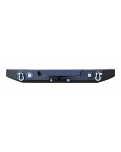 DV8 Offroad 07-18 Jeep Wrangler JK Full Length Rear Bumper w/ Light Holes buy in USA