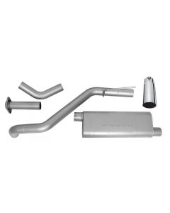 Gibson 05-07 Jeep Grand Cherokee Laredo 4.7L 3in Cat-Back Single Exhaust - Stainless buy in USA