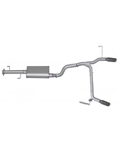 Gibson 07-14 Toyota FJ Cruiser Base 4.0L 2.5in Cat-Back Dual Split Exhaust - Aluminized buy in USA