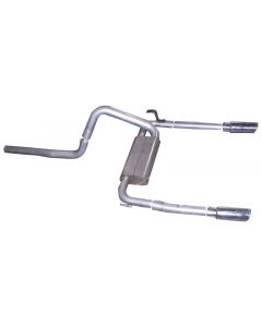 Gibson 98-02 Chevrolet Camaro Z28 5.7L 3in Cat-Back Dual Exhaust - Aluminized buy in USA