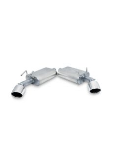 Gibson 10-15 Chevrolet Camaro LS 3.6L 2.25in Axle-Back Dual Exhaust - Aluminized buy in USA