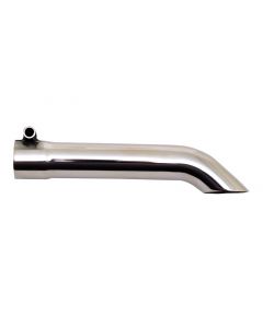 Gibson Turn Down Slash-Cut Tip - 1.5in OD/1.5in Inlet/8in Length - Stainless buy in USA