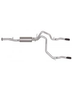 Gibson 07-12 Chevrolet Avalanche LS 5.3L 2.25in Cat-Back Dual Split Exhaust - Aluminized buy in USA