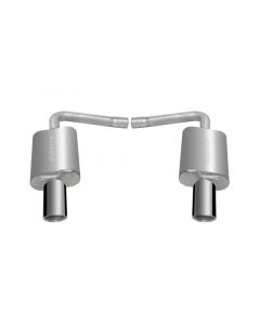 Gibson 11-18 Ford Explorer Base 3.5L 2.25in Axle-Back Dual Exhaust - Stainless buy in USA