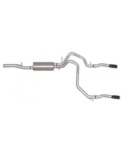 Gibson 10-14 Chevrolet Tahoe LS 5.3L 2.25in Cat-Back Dual Split Exhaust - Stainless buy in USA