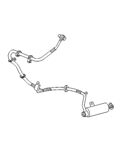 Original Mercedes-Benz Leitung Lenkung Pumpe zum Pulsationsdämpfer CL 215 S-Klasse 220 A2203204372 buy in USA