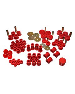 Energy Suspension 79-85 Toyota 4WD Pickup (Except T-100 & Tundra) Red Hyper-Flex Master Bushing Set buy in USA