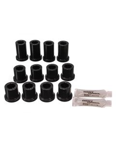 Energy Suspension 84-85 Toyota 4Runner 2 & 4WD Black Front Leaf Spring Bushing Set buy in USA