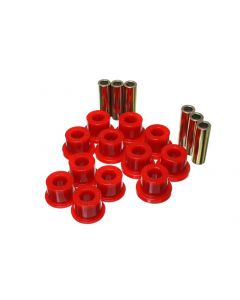 Energy Suspension 05-14 Toyota Tacoma Rear Leaf Spring Bushings - Red buy in USA