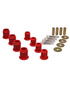 Energy Suspension 6/95-04 Toyota Pick Up 4W (Exc T-100/Tundra) Red Front Control Arm Bushing Set buy in USA