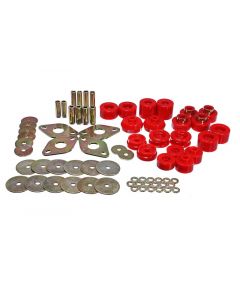 Energy Suspension 00-02 Toyota 4-Runner 2WD/4WD Red Body Mount Bushing Set buy in USA