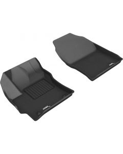 3D MAXpider 2019-2020 Toyota Corolla Hatchback Kagu 1st Row Floormats - Black buy in USA