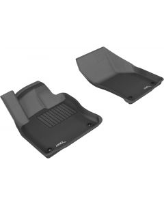 3D MAXpider 2015-2018 Volkswagen Golf Kagu 1st Row Floormat - Black buy in USA