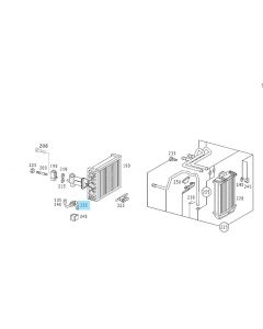 Original Mercedes-Benz TEMPERATURFUEHLER VERDAMPFER buy in USA