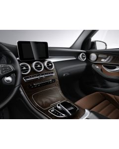 Original Mercedes Benz Mittelkonsole GLC 253 Holz Esche braun offenporig NEU buy in USA