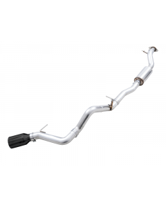 AWE Tuning 2021+ Ford Bronco 0FG Single Rear Exit Exhaust w/Diamond Black Tip & Bash Guard buy in USA