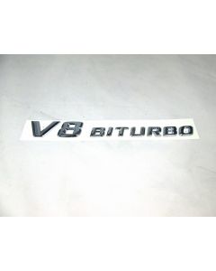 Original Mercedes-Benz V8 Biturbo Schriftzug Typzeichen Kleber Emblem buy in USA