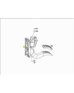 Original Mercedes-Benz Gaspedal Fahrpadel Vito V-Klasse Sprinter 639 447 907 buy in USA