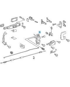Original Mercedes-Benz Türschloss links SL 129 A1297200135 buy in USA