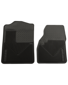 Husky Liners 94-01 Dodge Ram 1500/2500/3500/80-96 Ford Bronco Heavy Duty Black Front Floor Mats buy in USA