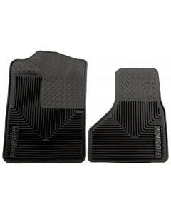 Husky Liners 08-10 Ford F-250/F-350/F-450 SuperDuty Heavy Duty Black Front Floor Mats buy in USA