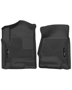 Husky Liners 14 Chevrolet Silverado 1500 / GMC Sierra 1500 X-Act Contour Black Front Floor Liners buy in USA