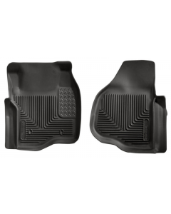 Husky Liners 11-12 Ford F250/F350/F450 Series Reg/Super/Crew Cab X-Act Contour Black Floor Liners buy in USA