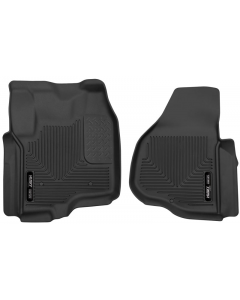 Husky Liners 12-13 F-250/F-350/F-450 Super Duty X-Act Contour Black Front Floor Liners buy in USA