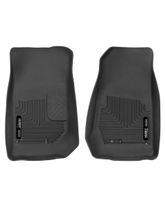 Husky Liners 2007-2014 Jeep Wrangler (2Dr/4Dr Unlimited) X-Act Contour Black Front Floor Liners buy in USA