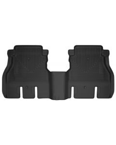 Husky Liners 19-24 JLU Jeep Wrangler 4 Door X-Act Contour Black Floor Liners (2nd Seat) buy in USA