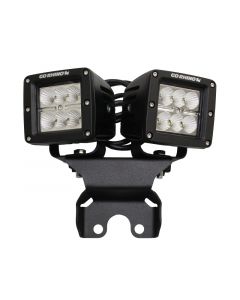 Go Rhino 18-20 Jeep Wrangler JL/JLU Light Mount - One or Two 3in Cubes buy in USA