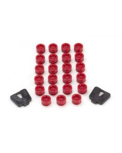 Wheel Mate SR45R Caps Set of 20 - Red buy in USA