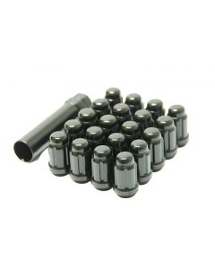 Wheel Mate Muteki Closed End Lug Nuts - Black Chrome 12x1.25 buy in USA