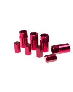 Wheel Mate Aluminum TPMS Valve Stem Cover - Red Anodize buy in USA