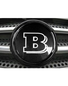 Mercedes G-Class W464 2018+ Front Grille Carbon Fiber Badge Emblem BRABUS Style buy in USA