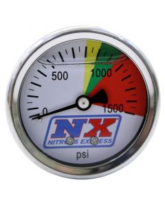 Nitrous Express Nitrous Pressure Gauge Only (0-1500 PSI) buy in USA