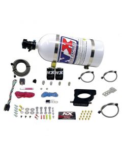 Nitrous Express GM LS 78mm 3-Bolt Nitrous Plate Kit (50-350HP) w/10lb Bottle buy in USA