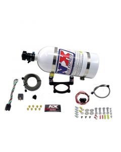 Nitrous Express 11-15 Ford Mustang GT 5.0L Coyote 4 Valve Nitrous Plate Kit (50-200HP) w/10lb Bottle buy in USA