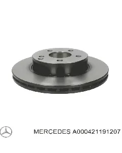 Original Mercedes-Benz Bremsscheiben vorne 2er-Set C-Klasse 204 A000421191207 buy in USA