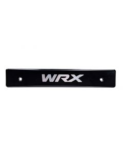 Turbo XS 15-17 Subaru WRX/STi Billet Aluminum License Plate Delete Black Machined WRX Logo buy in USA