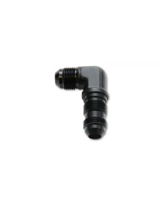 Vibrant -3AN Bulkhead Adapter 90 Degree Elbow Fitting - Anodized Black Only buy in USA