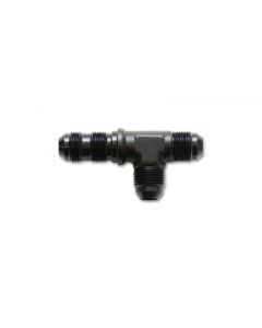 Vibrant -3AN Bulkhead Adapter Tee on Run Fittings - Anodized Black Only buy in USA