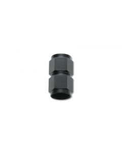 Vibrant Fitting Straight Coupler Union Adapter Female -10 AN to Female -12 AN Aluminum Black Anodize buy in USA