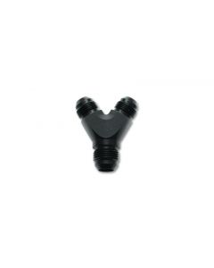 Vibrant -16AN x -16AN x 16AN Y-Adapter Fitting - Aluminum Black buy in USA