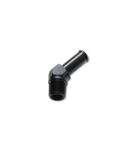 Vibrant 1/4 NPT to 3/8in Barb Straight Fitting 45 Deg Adapter - Aluminum buy in USA